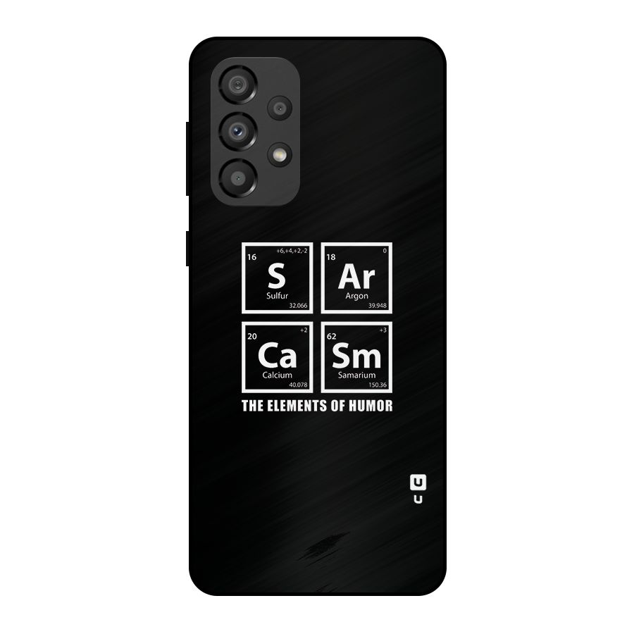 The Elements of Humor Metal Back Case for Galaxy A33 5G