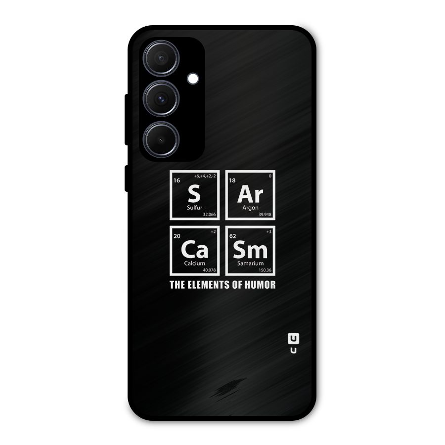 The Elements of Humor Metal Back Case for Galaxy A35