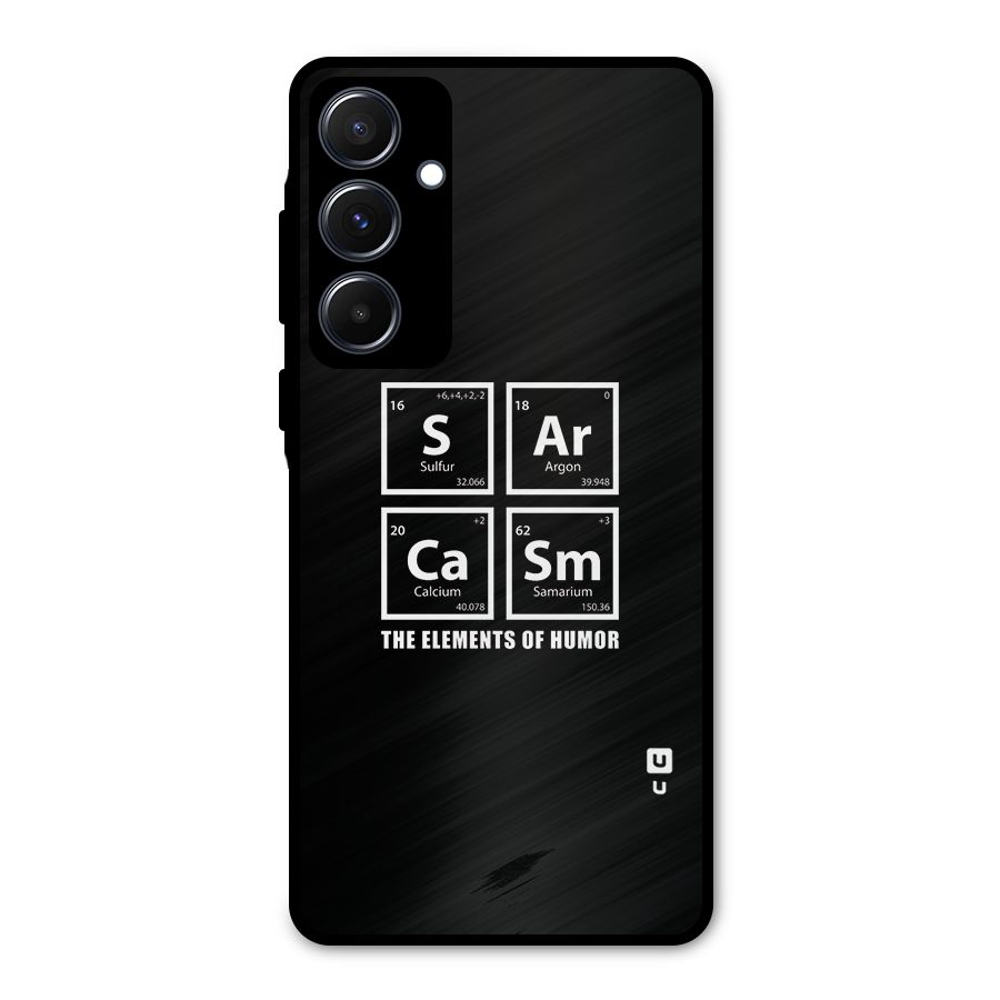 The Elements of Humor Metal Back Case for Galaxy A55