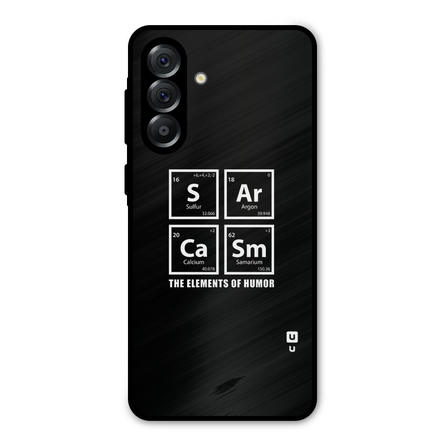 The Elements of Humor Metal Back Case for Galaxy A56