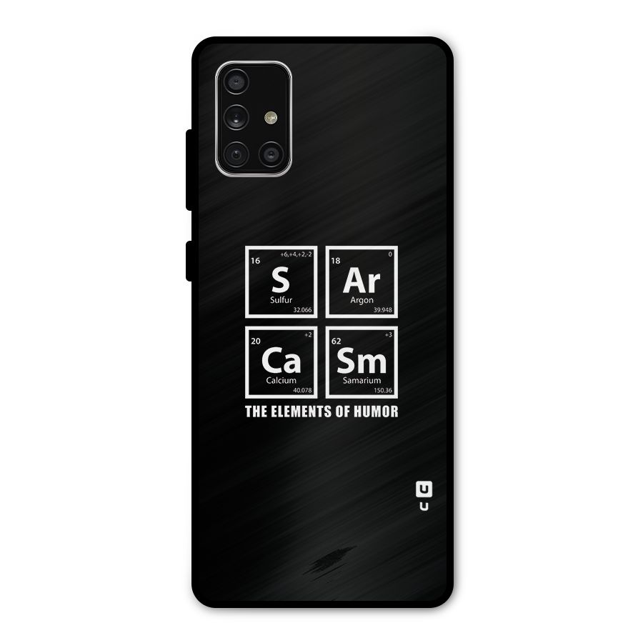 The Elements of Humor Metal Back Case for Galaxy A71