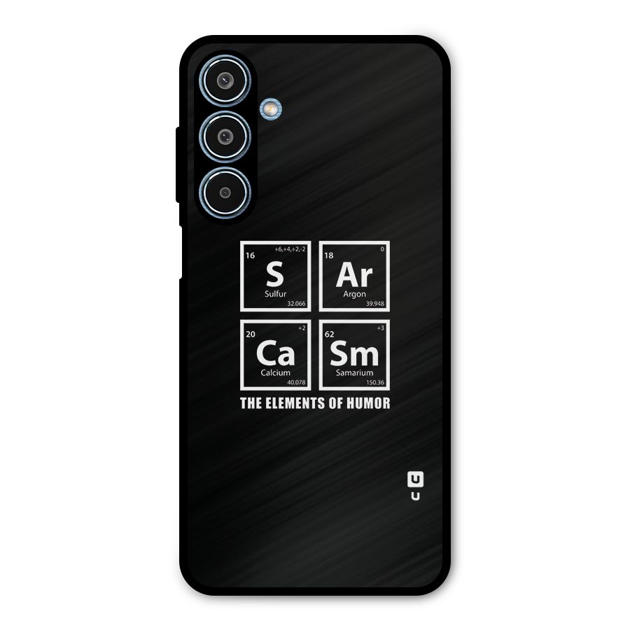 The Elements of Humor Metal Back Case for Galaxy M35