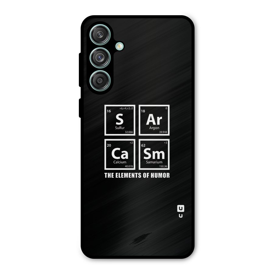 The Elements of Humor Metal Back Case for Galaxy M55 5G