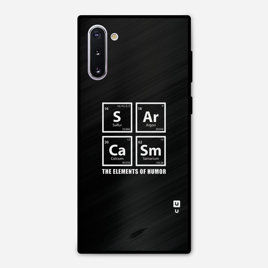 The Elements of Humor Metal Back Case for Galaxy Note 10
