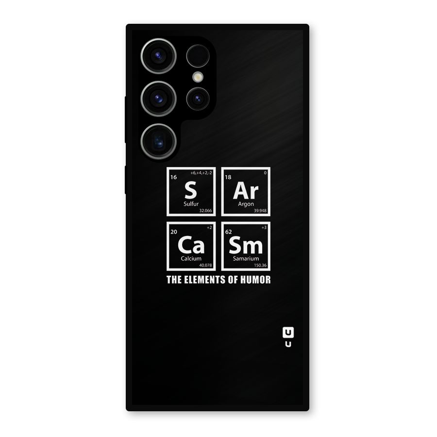 The Elements of Humor Metal Back Case for Galaxy S23 Ultra