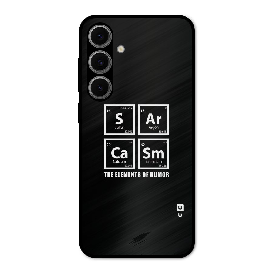 The Elements of Humor Metal Back Case for Galaxy S24 FE