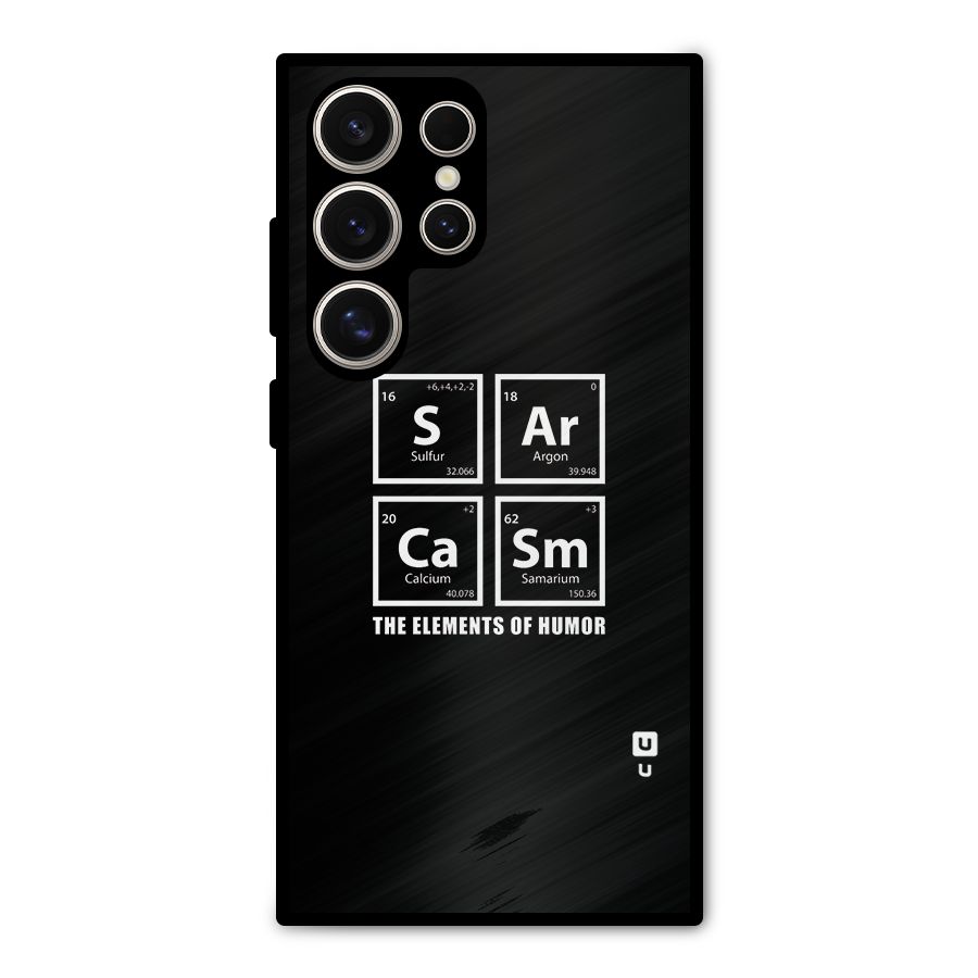 The Elements of Humor Metal Back Case for Galaxy S24 Ultra