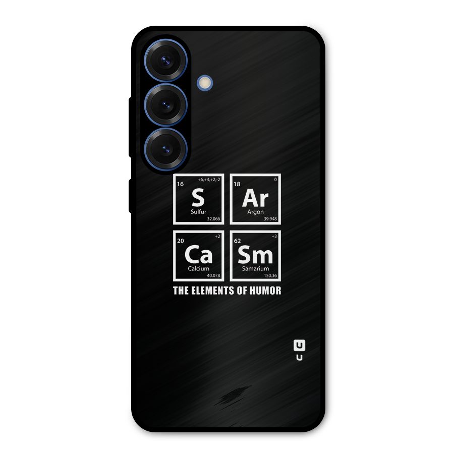 The Elements of Humor Metal Back Case for Galaxy S25