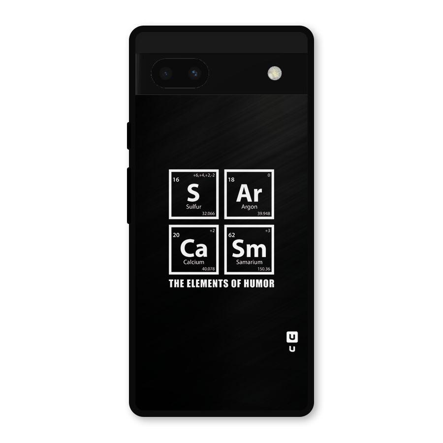 The Elements of Humor Metal Back Case for Google Pixel 6a