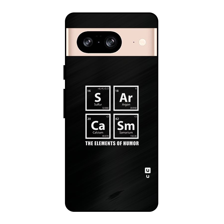 The Elements of Humor Metal Back Case for Google Pixel 8