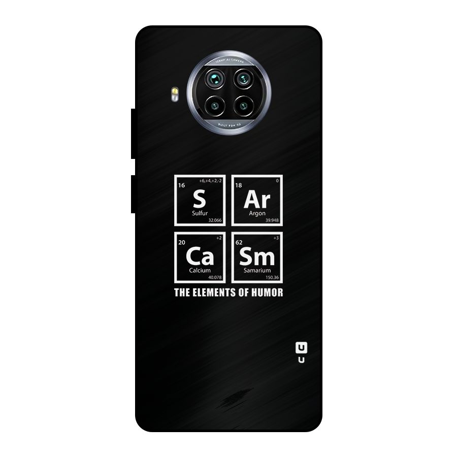 The Elements of Humor Metal Back Case for Mi 10i