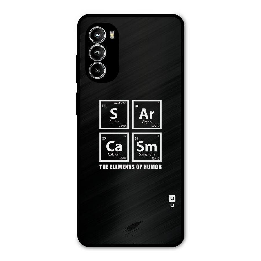 The Elements of Humor Metal Back Case for Moto G52