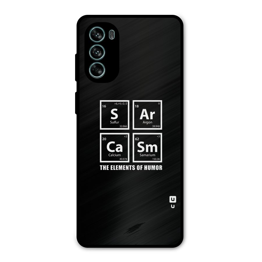 The Elements of Humor Metal Back Case for Moto G62