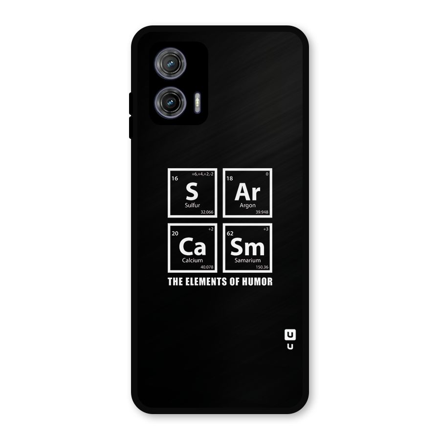 The Elements of Humor Metal Back Case for Moto G73