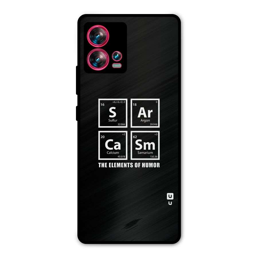 The Elements of Humor Metal Back Case for Motorola Edge 30 Fusion