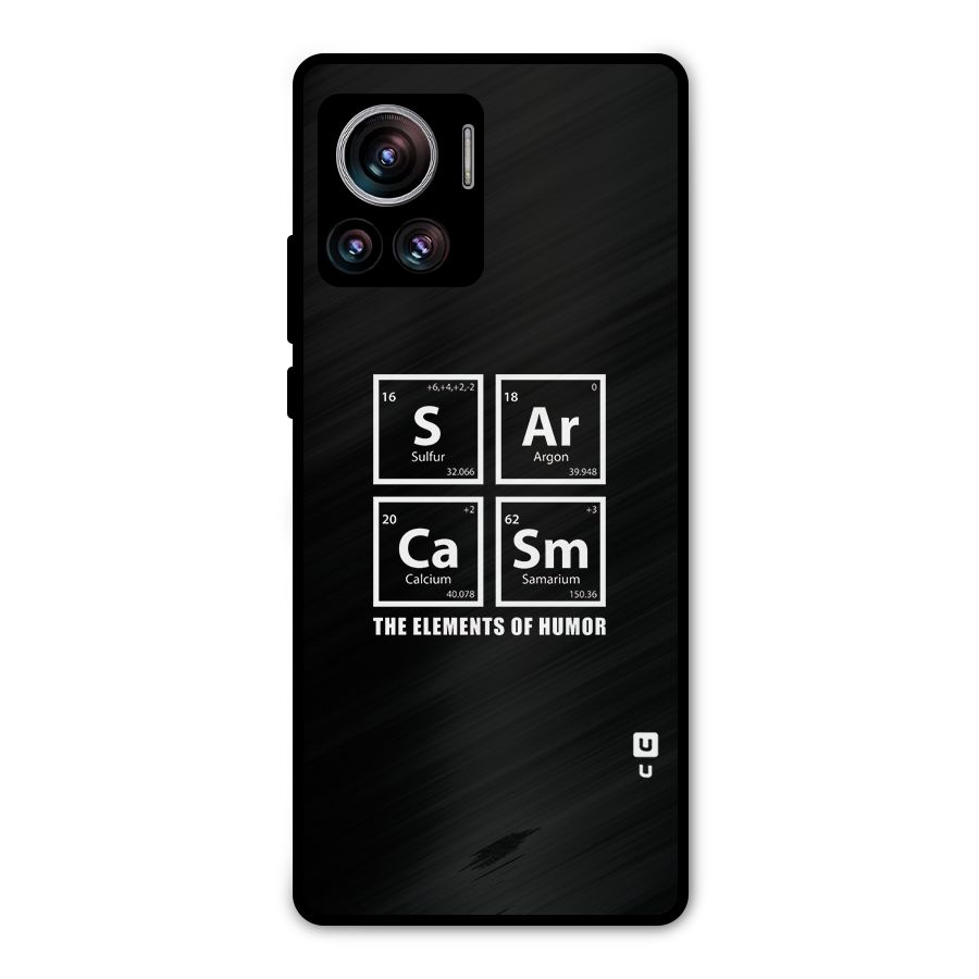 The Elements of Humor Metal Back Case for Motorola Edge 30 Ultra