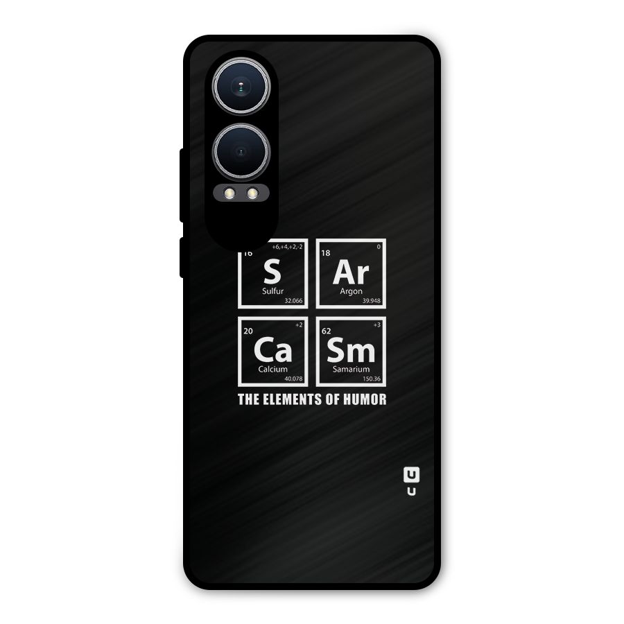 The Elements of Humor Metal Back Case for OnePlus Nord CE4 Lite