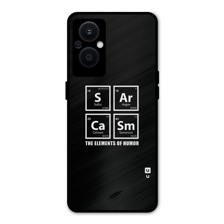 The Elements of Humor Metal Back Case for Oppo F21s Pro 5G