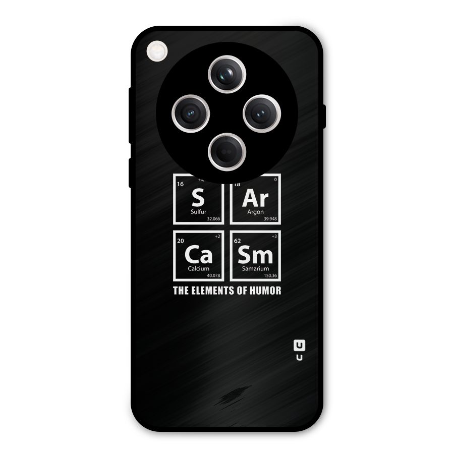The Elements of Humor Metal Back Case for Oppo Find X8