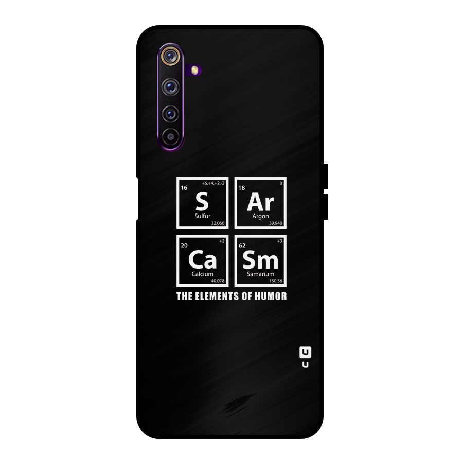 The Elements of Humor Metal Back Case for Realme 6 Pro