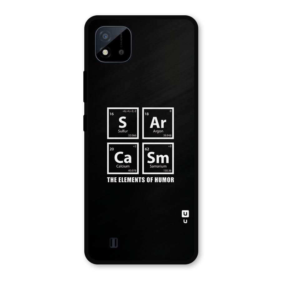 The Elements of Humor Metal Back Case for Realme C11 2021