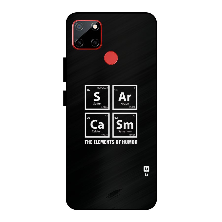 The Elements of Humor Metal Back Case for Realme C12