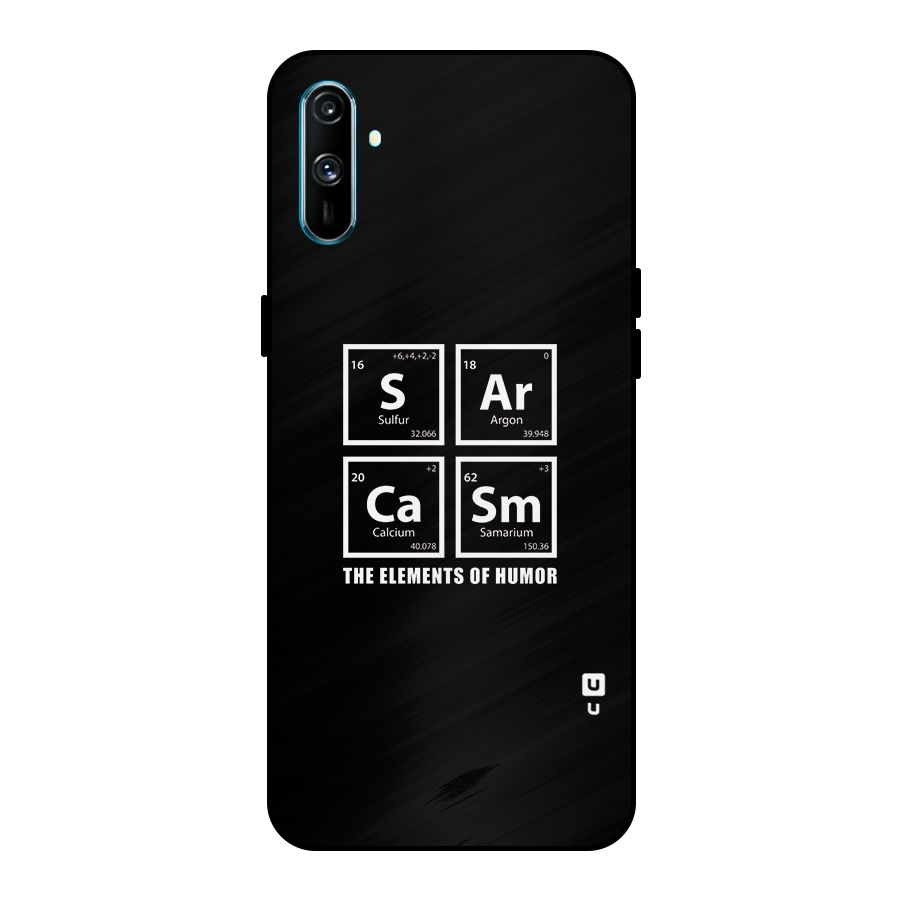 The Elements of Humor Metal Back Case for Realme C3