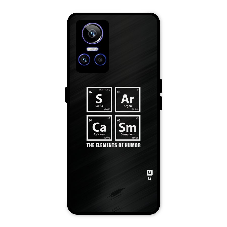 The Elements of Humor Metal Back Case for Realme GT Neo 3
