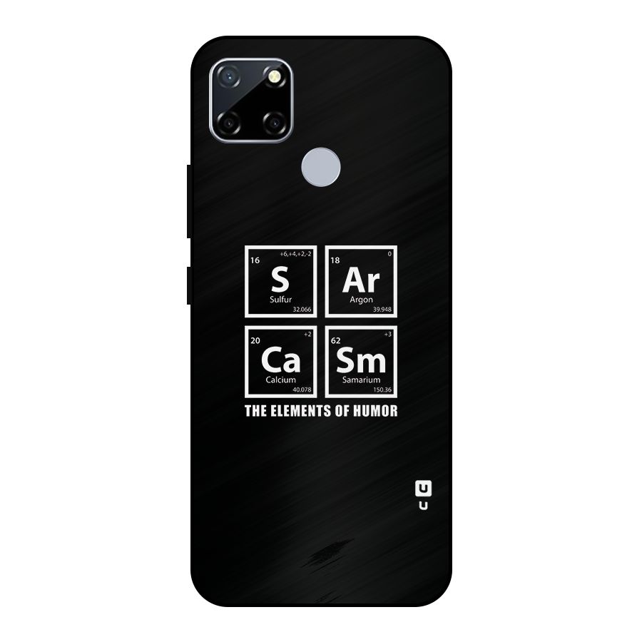 The Elements of Humor Metal Back Case for Realme Narzo 20