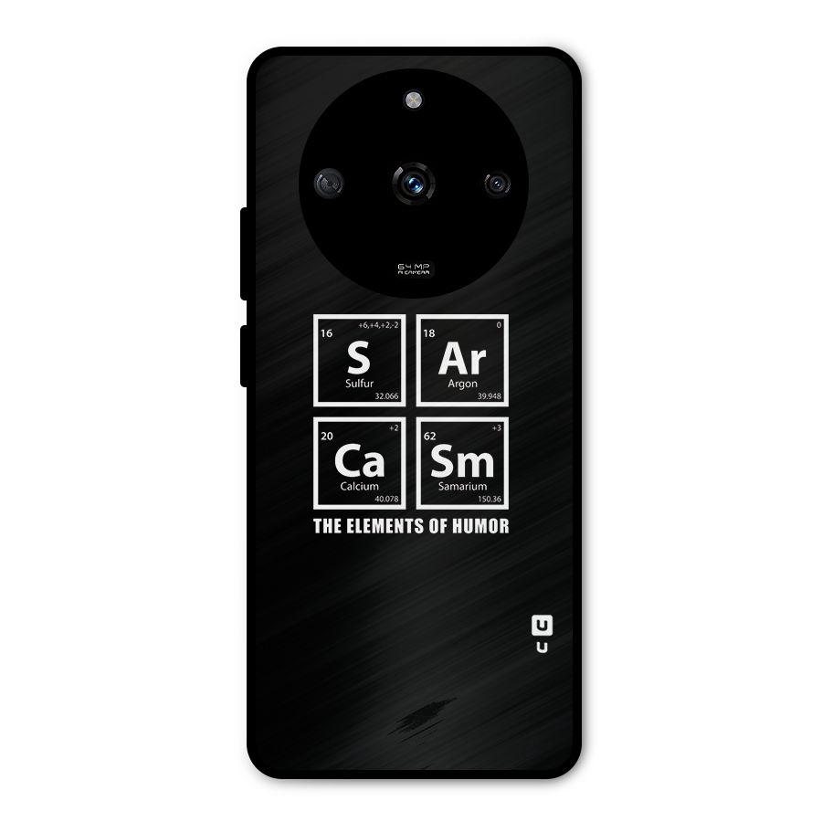 The Elements of Humor Metal Back Case for Realme Narzo 60 5G