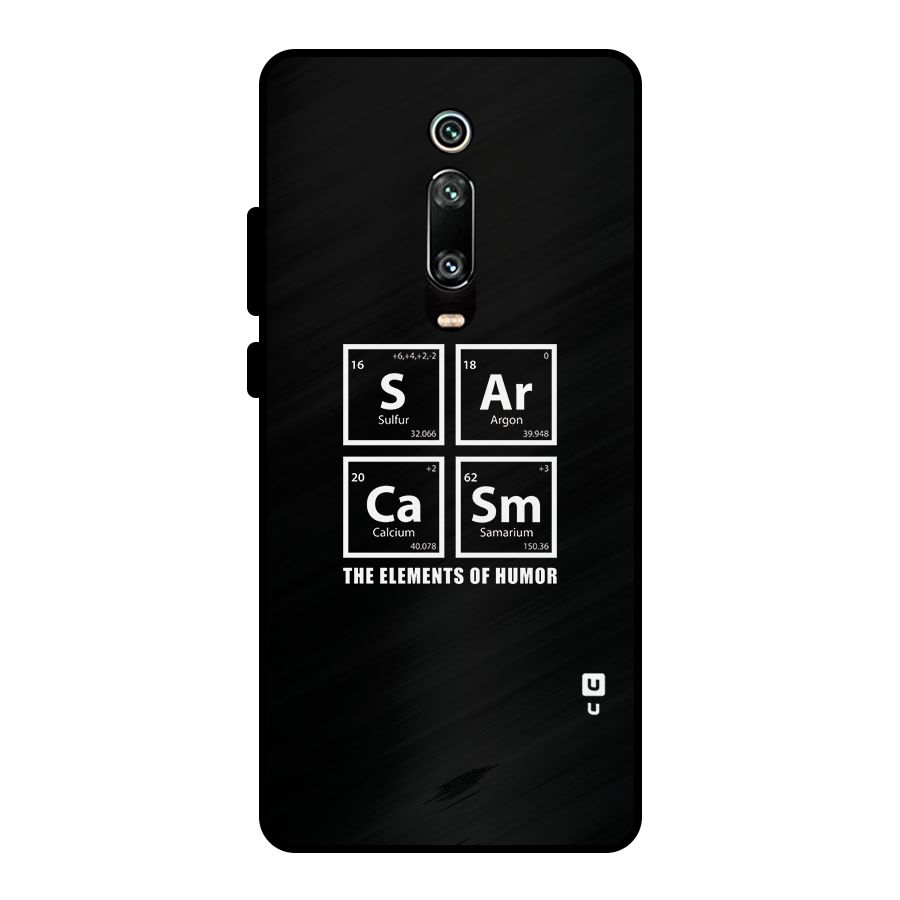 The Elements of Humor Metal Back Case for Redmi K20