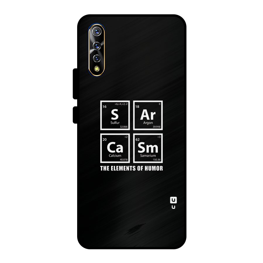 The Elements of Humor Metal Back Case for Vivo S1