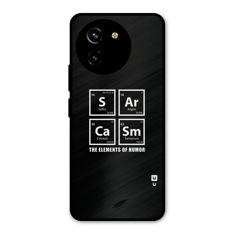 The Elements of Humor Metal Back Case for Vivo T3x