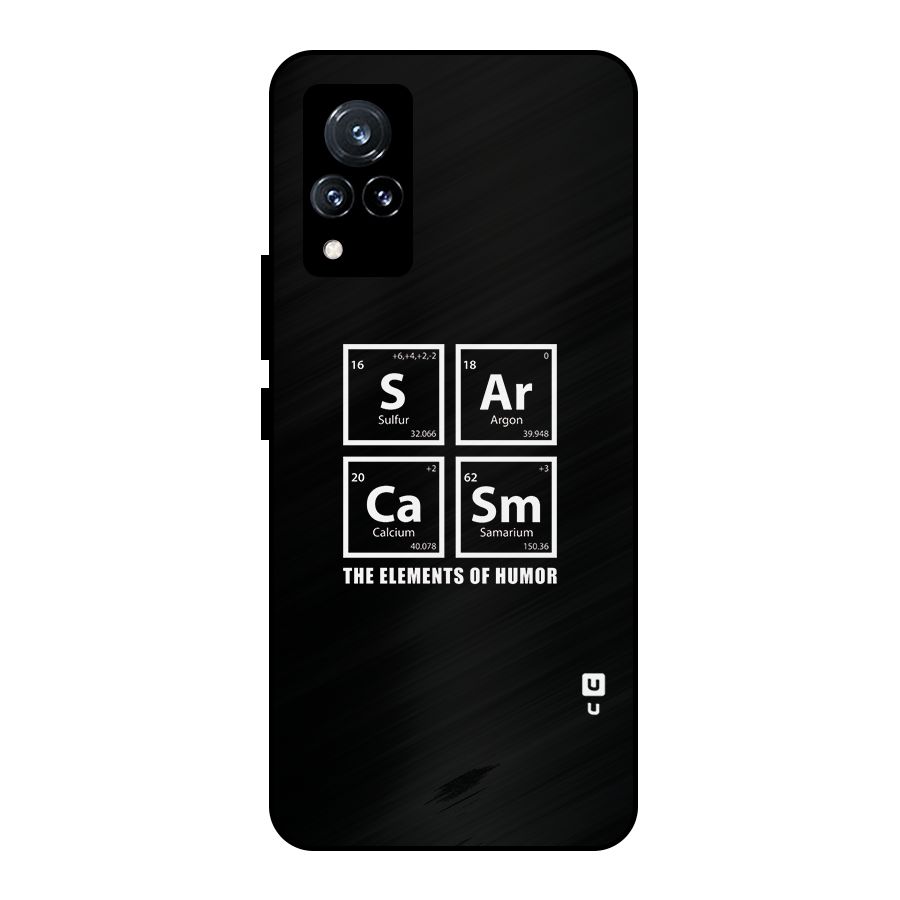 The Elements of Humor Metal Back Case for Vivo V21 5G
