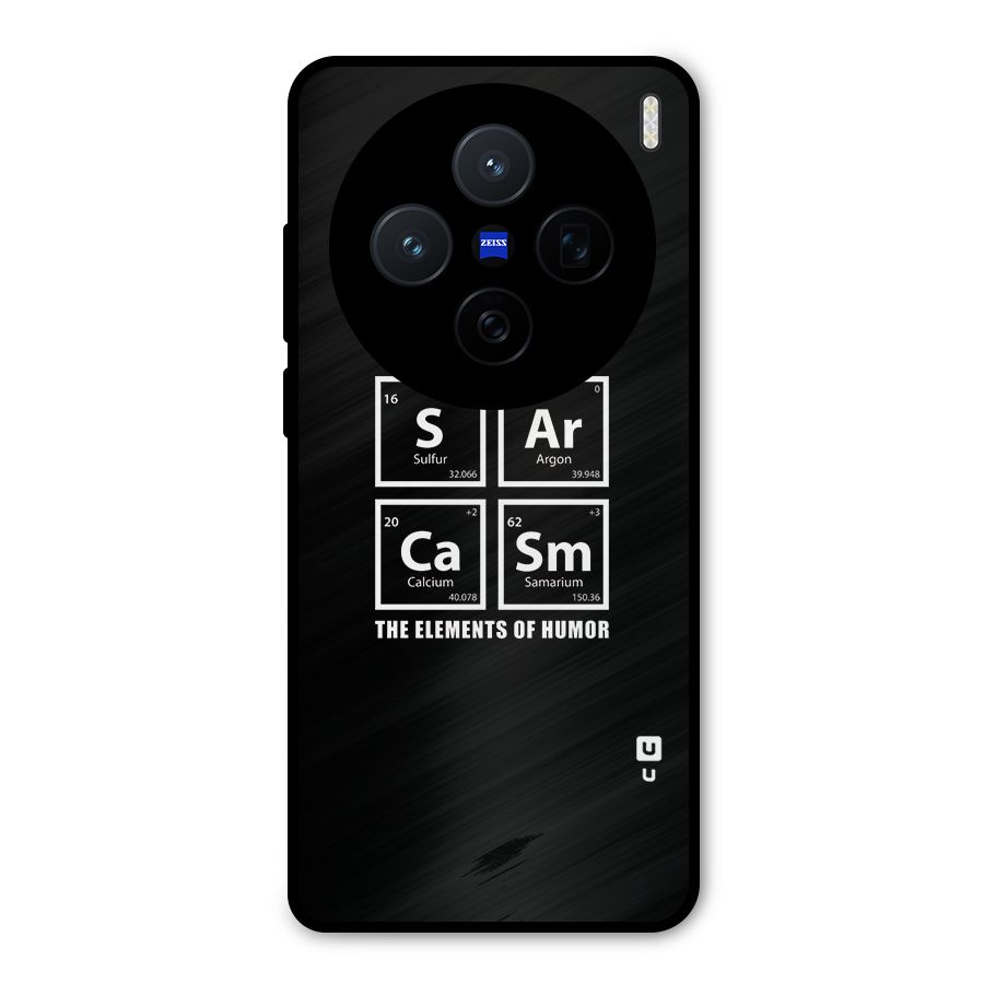The Elements of Humor Metal Back Case for Vivo X200