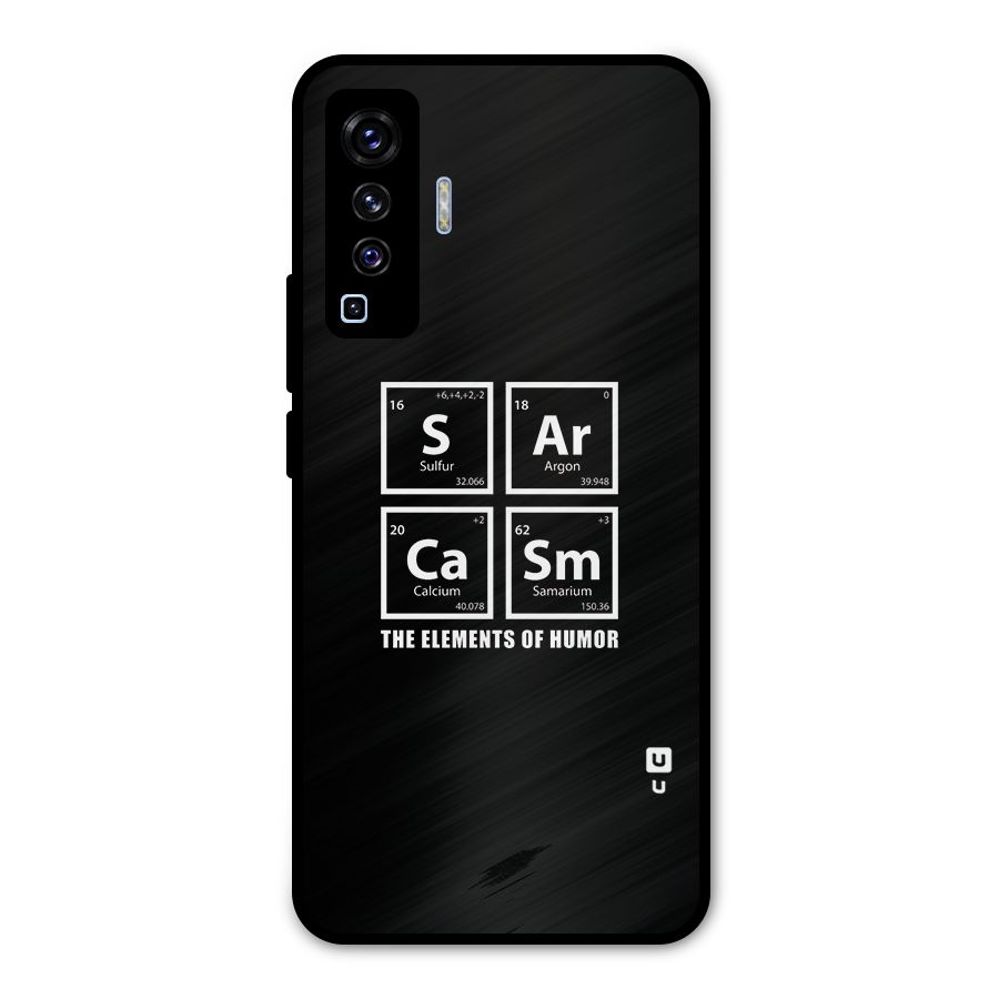 The Elements of Humor Metal Back Case for Vivo X50