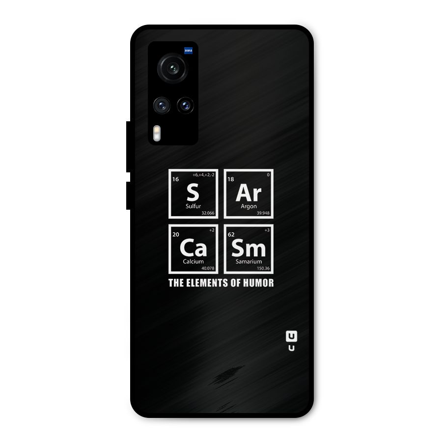 The Elements of Humor Metal Back Case for Vivo X60