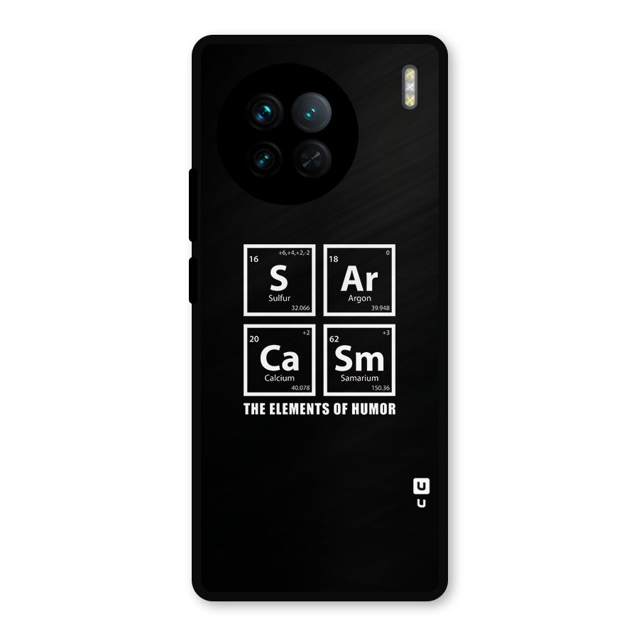 The Elements of Humor Metal Back Case for Vivo X90