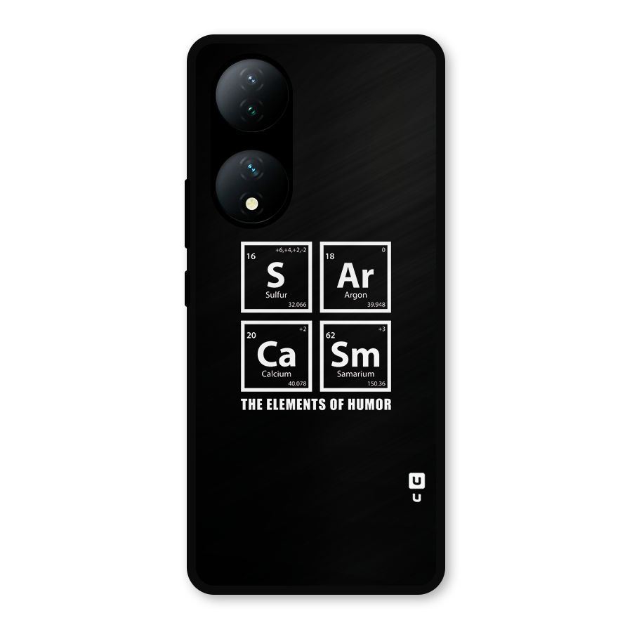 The Elements of Humor Metal Back Case for Vivo Y100a