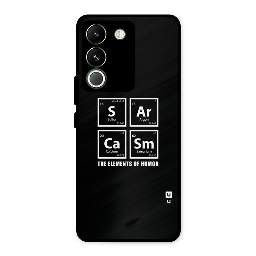 The Elements of Humor Metal Back Case for Vivo Y200