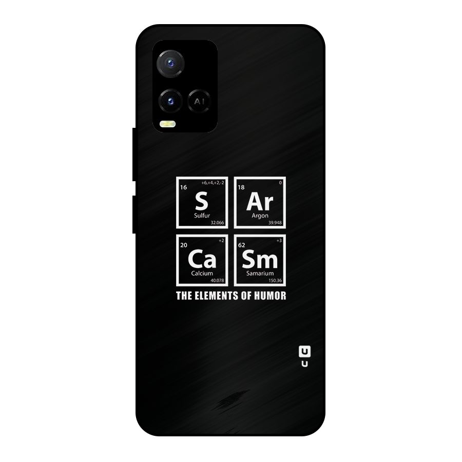 The Elements of Humor Metal Back Case for Vivo Y21A