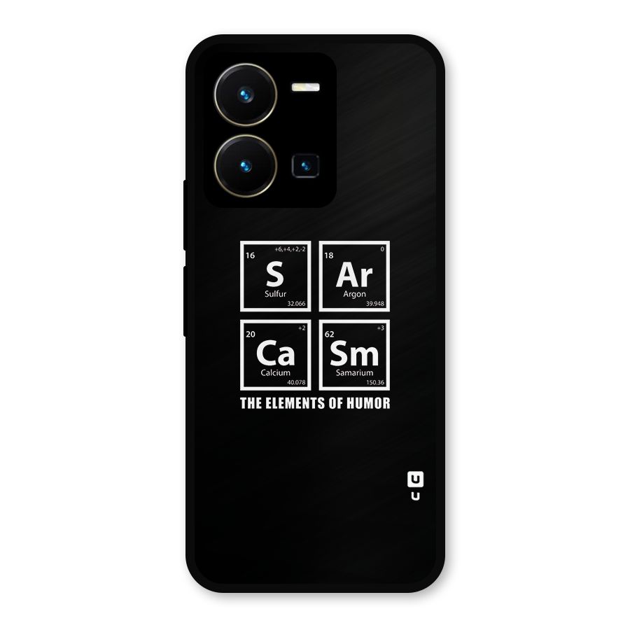 The Elements of Humor Metal Back Case for Vivo Y35