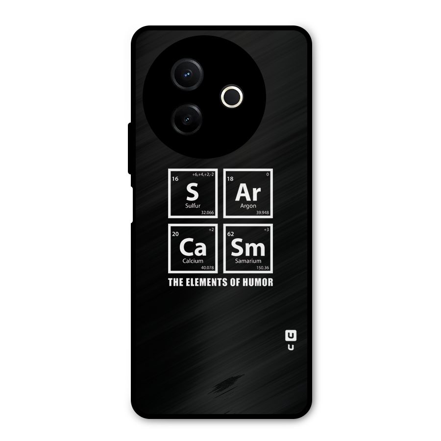 The Elements of Humor Metal Back Case for Vivo Y39