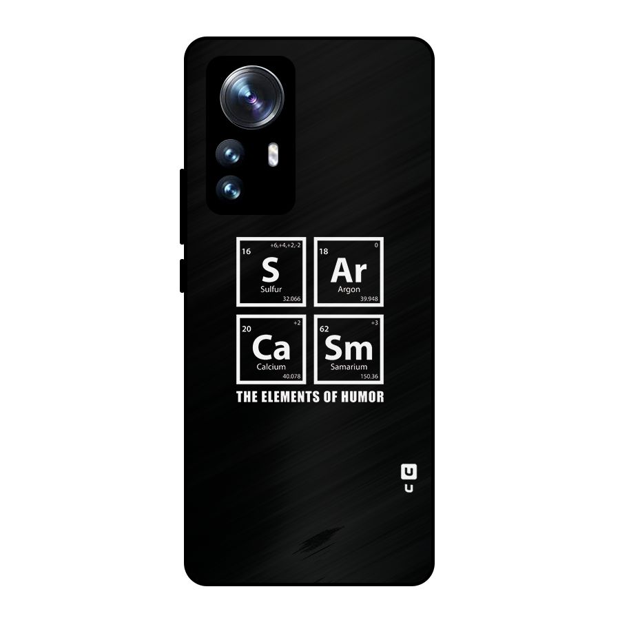 The Elements of Humor Metal Back Case for Xiaomi 12 Pro