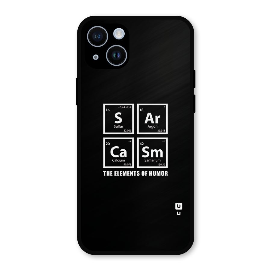 The Elements of Humor Metal Back Case for iPhone 14