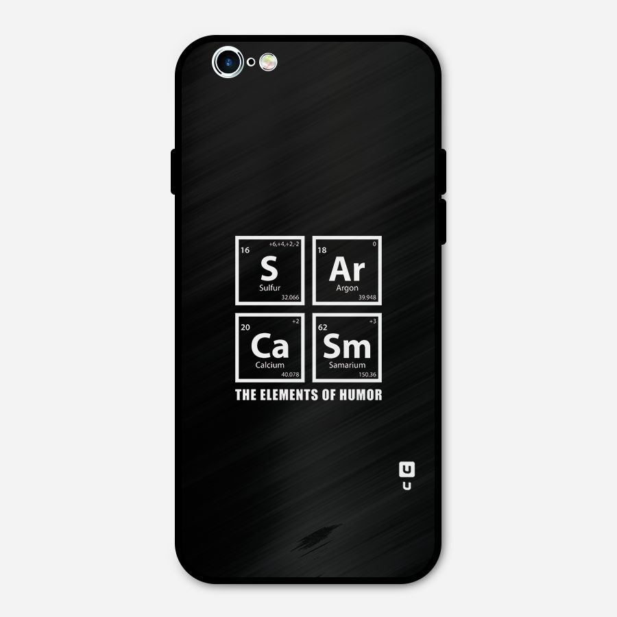 The Elements of Humor Metal Back Case for iPhone 6 6s