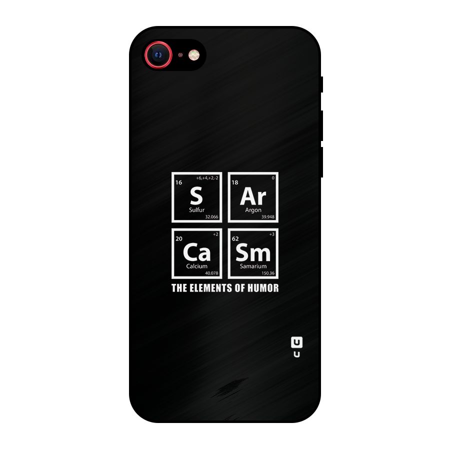 The Elements of Humor Metal Back Case for iPhone SE 2022