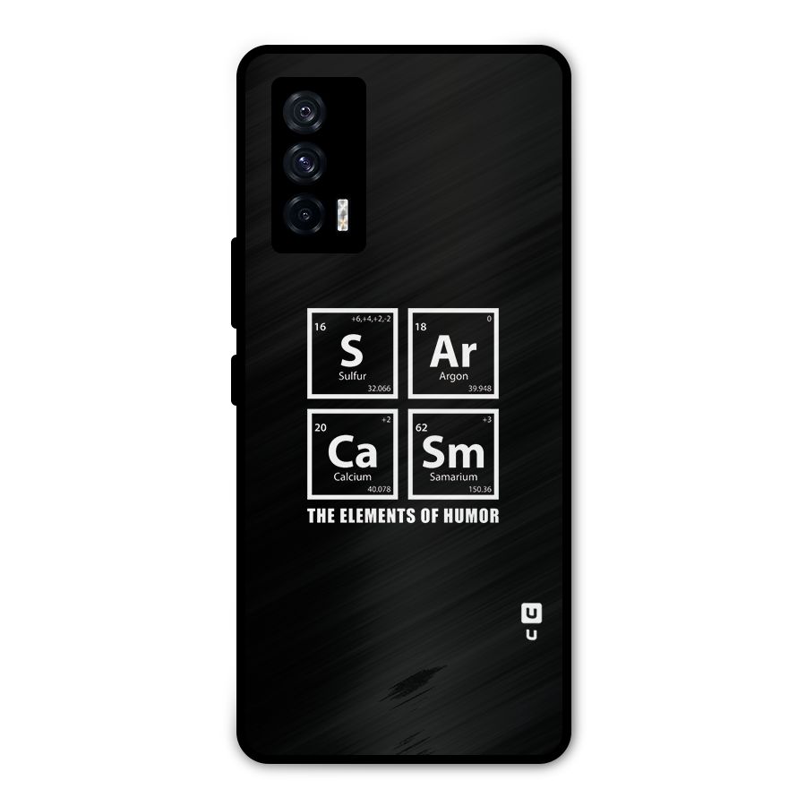 The Elements of Humor Metal Back Case for iQOO 7 5G