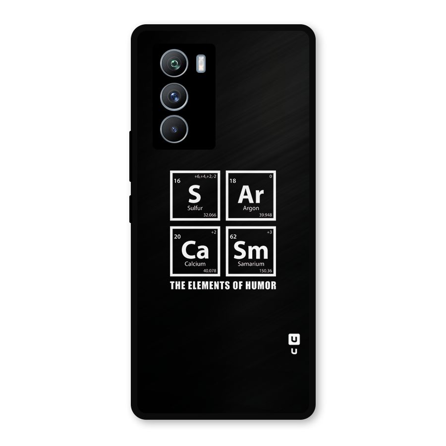 The Elements of Humor Metal Back Case for iQOO 9 SE