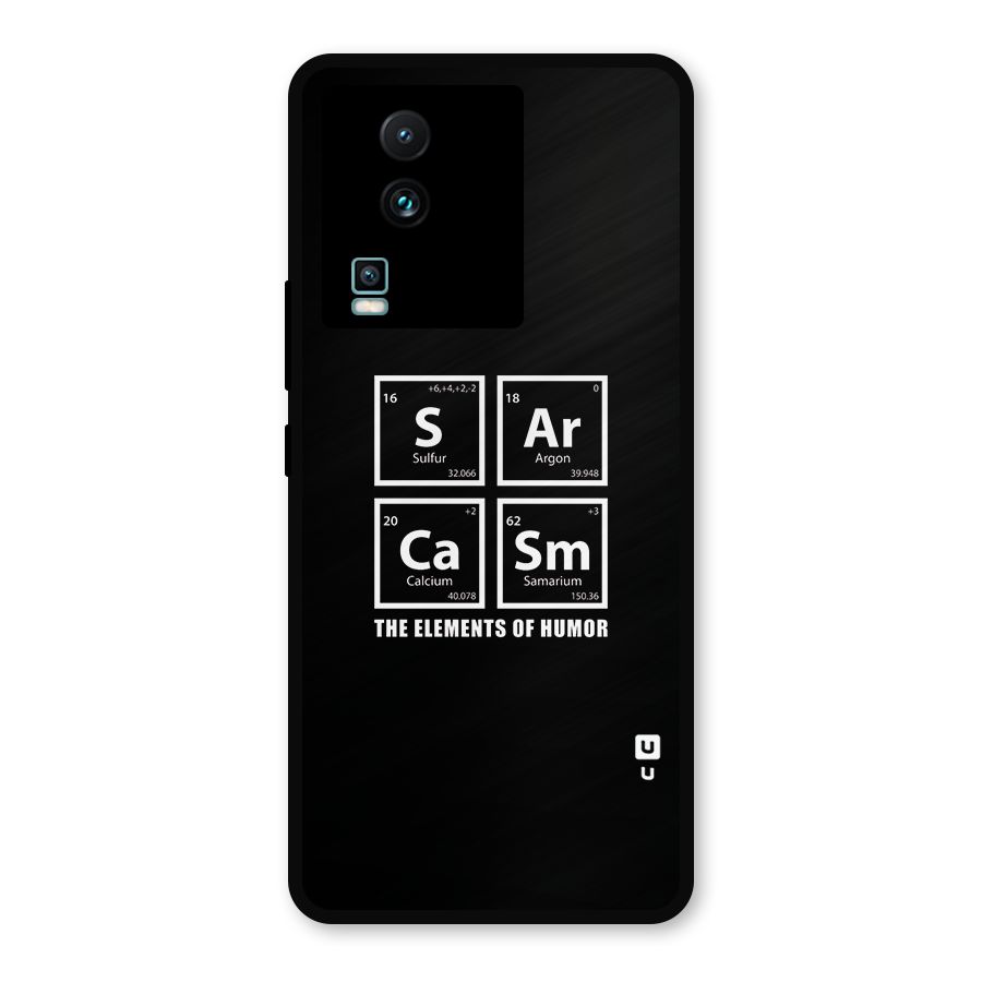 The Elements of Humor Metal Back Case for iQOO Neo 7